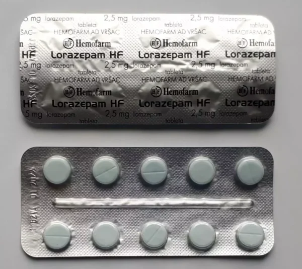 Buy Lorazepam 2.5mg Online